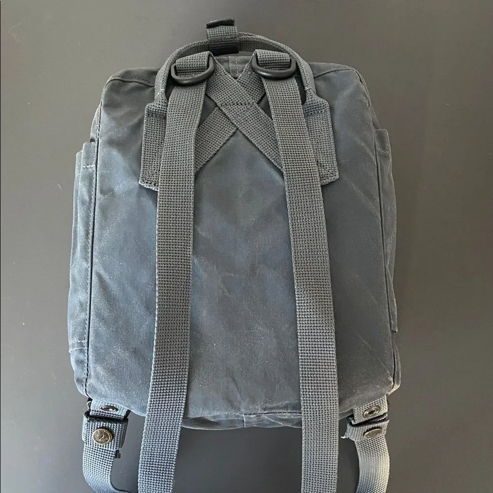 Fjallraven Kanken Mini Backpack 3L Dark Gray Chacole Outdoor Casual